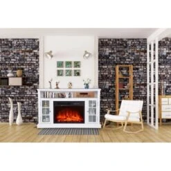 El Fuego Elektrokamin Umea 900/1000 W Regelbar Mit Fernbedienung -HeizTraum 927216 2240 633 08