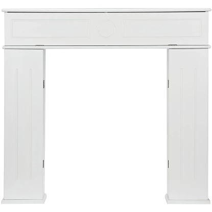 El Fuego Kaminumbau St.Moritz Aus MDF/Holz Mit 3 Türen 3 El Fuego Kaminumbau St.Moritz Aus MDF/Holz Mit 3 Türen