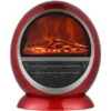 El Fuego Elektrokamin Frankfurt Rot 750/1500 W Regelbar 2 El Fuego Elektrokamin Frankfurt Rot 750/1500 W Regelbar -HeizTraum 931895 2240 1
