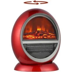 El Fuego Elektrokamin Frankfurt Rot 750/1500 W Regelbar 16 El Fuego Elektrokamin Frankfurt Rot 750/1500 W Regelbar -HeizTraum 931895 2240 7
