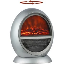 El Fuego Elektrokamin Frankfurt Silber 750/1500 W Regelbar 16 El Fuego Elektrokamin Frankfurt Silber 750/1500 W Regelbar -HeizTraum 931897 2240 7