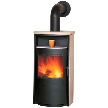 Hark Dauerbrand-Kaminofen Taifun Schwarz Kacheln Creme 8 KW Automatik EEK: A+ 3 Hark Dauerbrand-Kaminofen Taifun Schwarz Kacheln Creme 8 KW Automatik EEK: A+