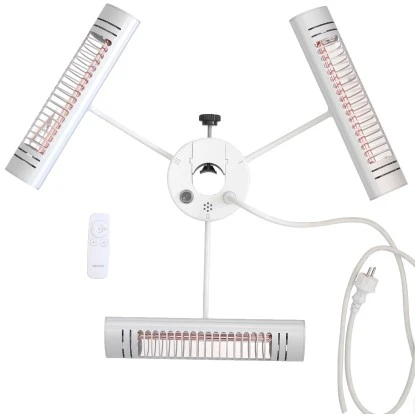 Vasner Schirm-Heizstrahler Umbrella X30 3 Stk. Für Stangen-Ø 20 - 55 Mm Silber 2 Vasner Schirm-Heizstrahler Umbrella X30 3 Stk. Für Stangen-Ø 20 - 55 Mm Silber