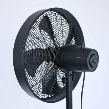 Vasner Standventilator Ventury S Metall Höhenverstellbar Mit Oszillation Schwarz 9 Vasner Standventilator Ventury S Metall Höhenverstellbar Mit Oszillation Schwarz – Bild 7