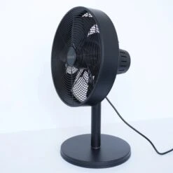 Vasner Tischventilator Ventury T Metall Mit 3 Windstufen Schwarz 12 Vasner Tischventilator Ventury T Metall Mit 3 Windstufen Schwarz -HeizTraum 955412 4832 5