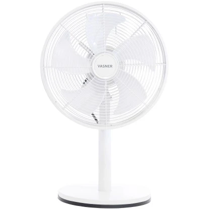 Vasner Tischventilator Ventury T Metall Mit 3 Windstufen Weiß 3 Vasner Tischventilator Ventury T Metall Mit 3 Windstufen Weiß