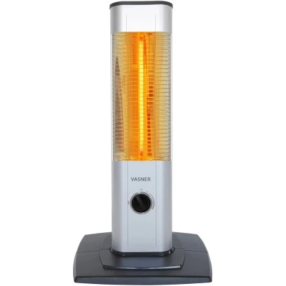 Vasner Infrarot-Heizstrahler StandLine Mini 15 1500 W Silber 3 Vasner Infrarot-Heizstrahler StandLine Mini 15 1500 W Silber