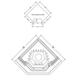 Hark Kaminofen-Bausatz Vermont Marmorverkleidung Beige 8 KW EEK: A+ 13 Hark Kaminofen-Bausatz Vermont Marmorverkleidung Beige 8 KW EEK: A+ -HeizTraum 9609710 VM02