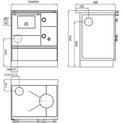 Westminster Küchenherd K 176 F/A Weiß Anschluss Links 5 KW EEK: A 7 Westminster Küchenherd K 176 F/A Weiß Anschluss Links 5 KW EEK: A -HeizTraum 9615360 4432 9