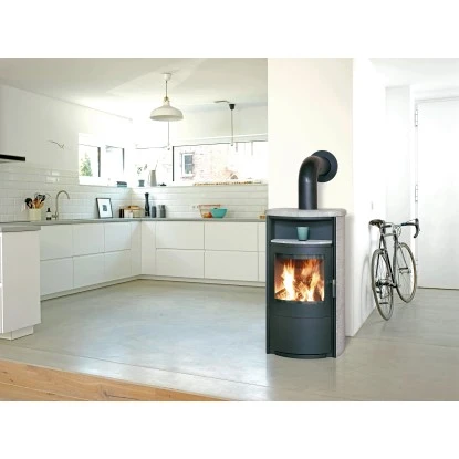 Hark Dauerbrand-Kaminofen Taifun Schwarz Naturstein Grau 8 KW Automatik EEK: A+ 5 Hark Dauerbrand-Kaminofen Taifun Schwarz Naturstein Grau 8 KW Automatik EEK: A+ – Bild 3