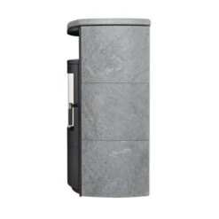 Hark Dauerbrand-Kaminofen Taifun Schwarz Naturstein Grau 8 KW Automatik EEK: A+ 25 Hark Dauerbrand-Kaminofen Taifun Schwarz Naturstein Grau 8 KW Automatik EEK: A+ -HeizTraum aifun Naturstein Ansicht 2