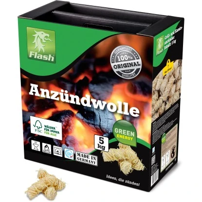FLASH Anzündwolle 5 Kg Koffer 3 FLASH Anzündwolle 5 Kg Koffer