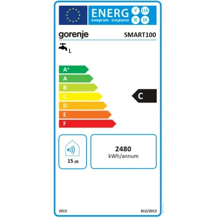Gorenje Warmwasserspeicher Smart100 100 L EEK: C 4 Gorenje Warmwasserspeicher Smart100 100 L EEK: C – Bild 2