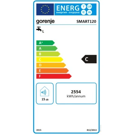Gorenje Warmwasserspeicher Smart120 120 L EEK: C 4 Gorenje Warmwasserspeicher Smart120 120 L EEK: C – Bild 2