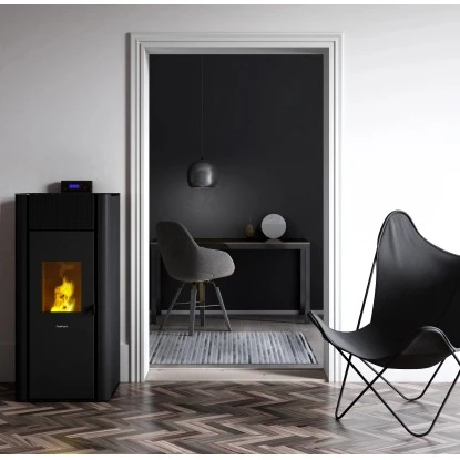 Freepoint Wasserführender Pelletofen Tesis 4,7 - 22,8 KW Anthrazit 5 Freepoint Wasserführender Pelletofen Tesis 4,7 - 22,8 KW Anthrazit – Bild 3