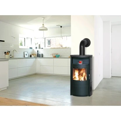 Hark Dauerbrand-Kaminofen Taifun Meteorschwarz Kacheln 8 KW Automatik EEK: A+ 5 Hark Dauerbrand-Kaminofen Taifun Meteorschwarz Kacheln 8 KW Automatik EEK: A+ – Bild 3