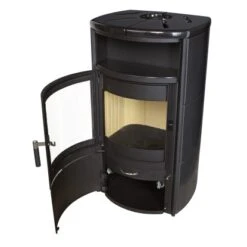 Hark Dauerbrand-Kaminofen Taifun Meteorschwarz Kacheln 8 KW Automatik EEK: A+ 22 Hark Dauerbrand-Kaminofen Taifun Meteorschwarz Kacheln 8 KW Automatik EEK: A+ -HeizTraum eteor schwarz Detailbild 1