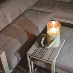 Cosi Gaslaterne Cosiscoop Ø16 Cm X 30 Cm Weiß -HeizTraum le cosiscoop wei 16x30cm 2