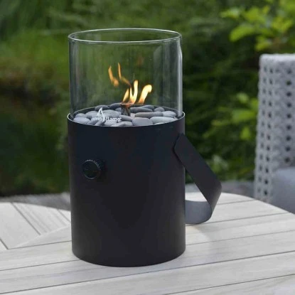 Cosi Gaslaterne Cosiscoop Ø16 Cm X 30 Cm Schwarz 6 Cosi Gaslaterne Cosiscoop Ø16 Cm X 30 Cm Schwarz – Bild 4