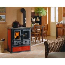 La Nordica Küchenherd Rosetta Kachel Rot 7,2 KW EEK: A+ Gratis Anzündpapier 11 La Nordica Küchenherd Rosetta Kachel Rot 7,2 KW EEK: A+ Gratis Anzündpapier -HeizTraum rosetta bordeaux liberty 1