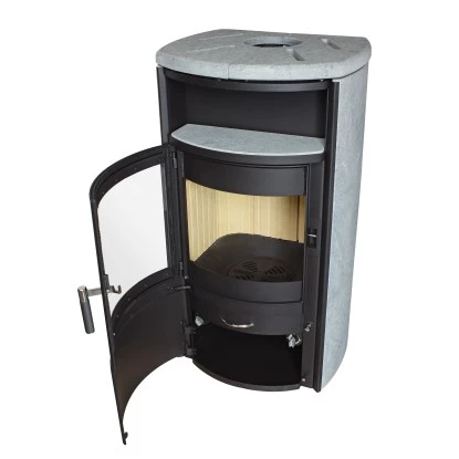 Hark Dauerbrand-Kaminofen Taifun Schwarz Naturstein Grau 8 KW Automatik EEK: A+ 8 Hark Dauerbrand-Kaminofen Taifun Schwarz Naturstein Grau 8 KW Automatik EEK: A+ – Bild 6